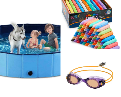 A Kid’s Summer cover photo collage