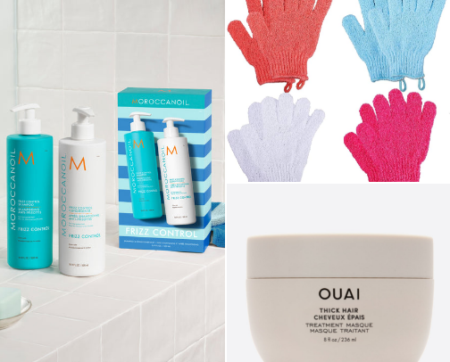 shower routine must haves cover photo collage