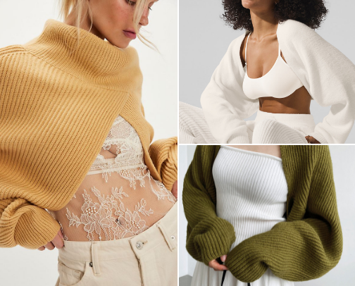 Wear your summer dresses with shrugged sweaters cover photo collage