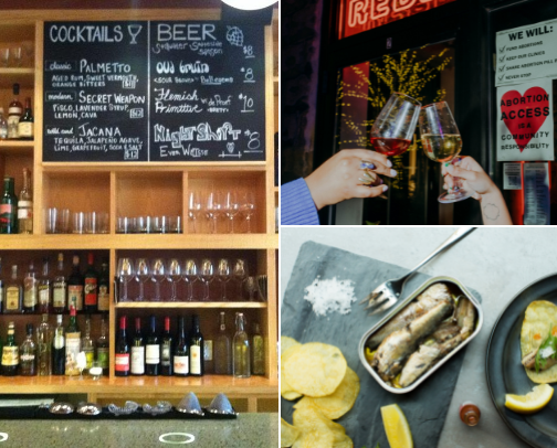 Sip-Worthy Boston Area Wine Bars cover photo collage
