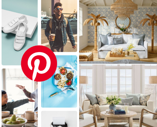 Where I Find Coastal Home Decor Inspiration cover photo collage
