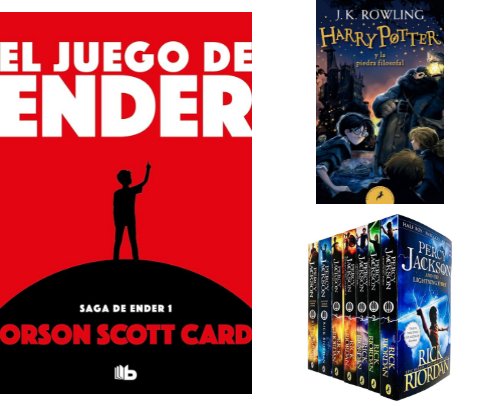 Sagas de libros que deberías leer una vez en la vida cover photo collage