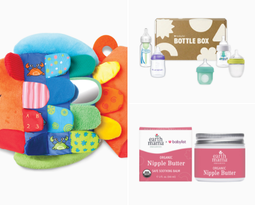 Small price, big impression: baby gifts under $30 cover photo collage