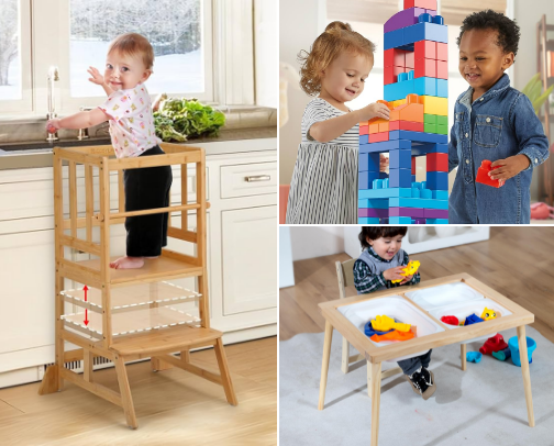 Best First Birthday Gift Ideas š | Montessori Toys, Books & Everyday Essentials for 1-Year-Olds cover photo collage