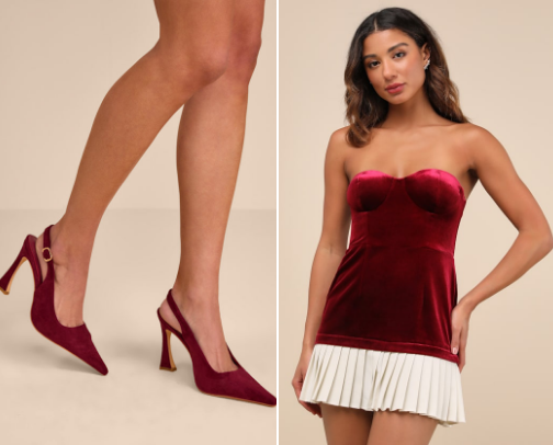 Last minute Valentine’s Day fits cover photo collage