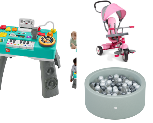 Toys my Toddler loves cover photo collage