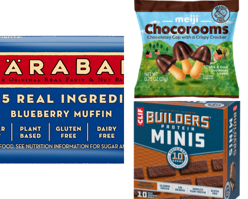 Food and snacks cover photo collage