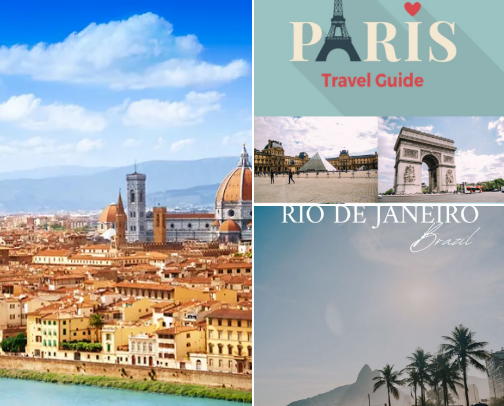Where to travel as a Libra cover photo collage