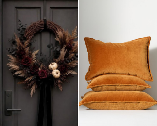 My favourite Fall Home Decor Finds cover photo collage