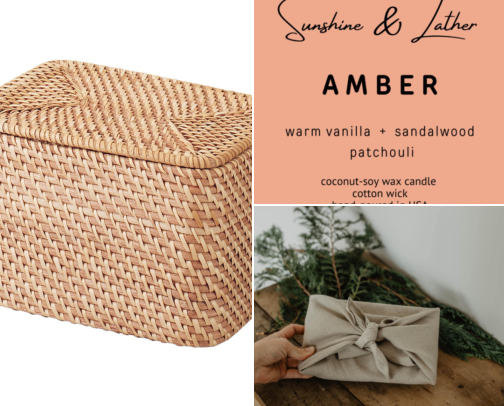 Bali-Inspired Gift Box cover photo collage