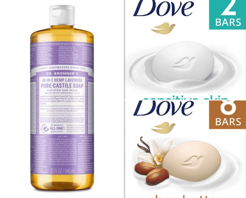 Body Soaps cover photo collage