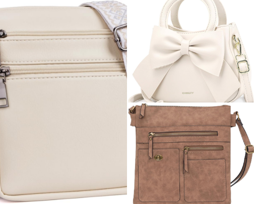 Chic Vegan Leather Crossbody Bags You’ll Actually Want To Wear cover photo collage
