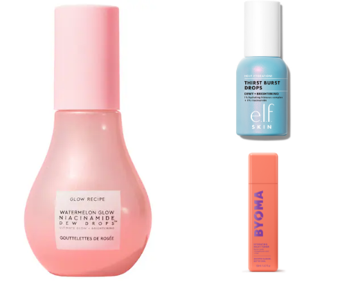 Favorite skincare products for dry skin cover photo collage