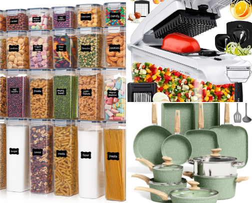 around the home essentials cover photo collage