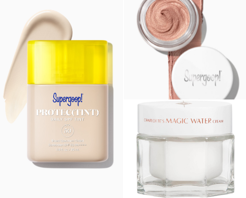 Skincare products that I Love 🌞 cover photo collage