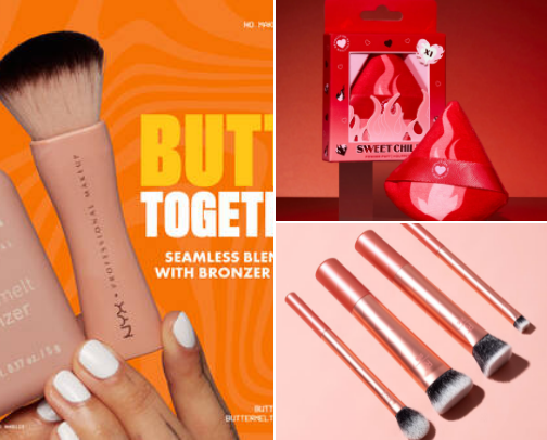 ESSENTIAL MAKE-UP TOOLS cover photo collage