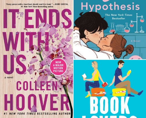 Romance books cover photo collage