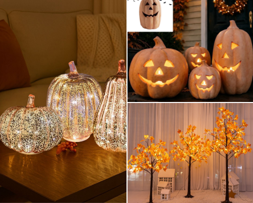 Walmart Fall Decor under $25! cover photo collage