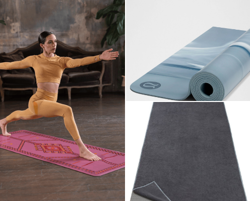heated class essentials🧘‍♀️🤸‍♀️ cover photo collage
