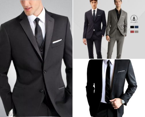 Rekomendasi jas formal cover photo collage