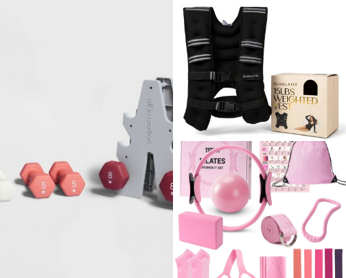 At-home workout gear for the shy midsize girlie cover photo collage