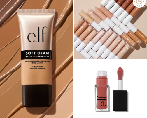 Flawless on a budget💄E.L.F cover photo collage