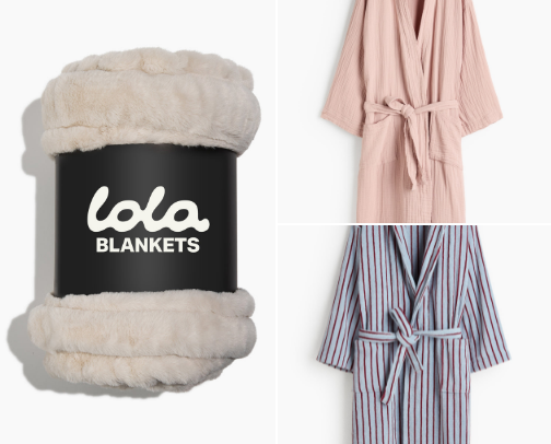 comfy cozy necessities cover photo collage