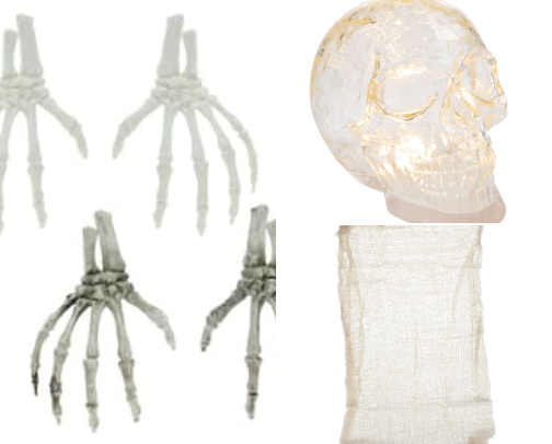 Must Haves for a Minimalist Halloween. cover photo collage
