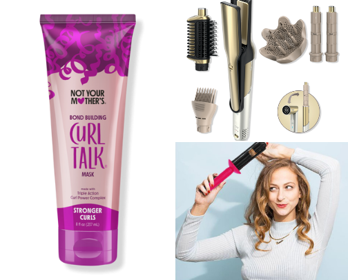 Curly Hair go-to! cover photo collage