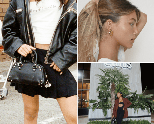 Look 1 - Girls' Night Out cover photo collage