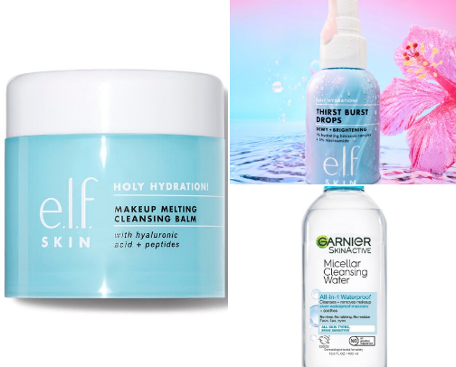 skin-care for the acne prone girlies doing their best cover photo collage