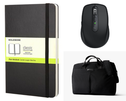 Business Travel Essentials for Meetings, Presentations & Work on the Go cover photo collage