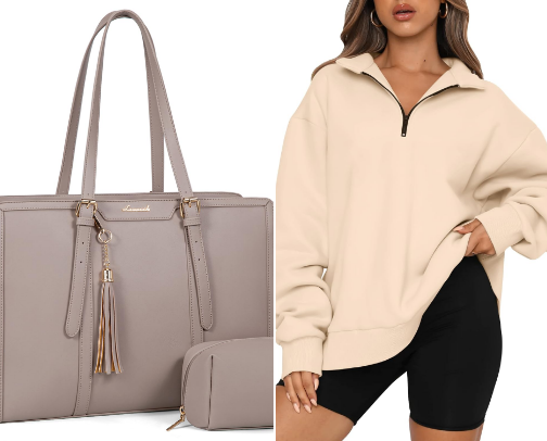 Fashion Favs - chic and cozy 👜☁️ cover photo collage