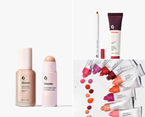 Glowy glass skin essentials✨ cover photo collage