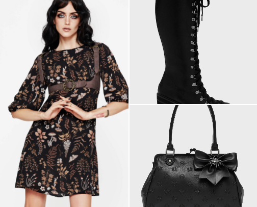 Witchy Fall Fashion cover photo collage