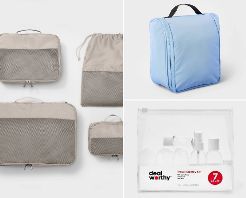 Cabin Ready: Carry-On Accessories cover photo collage