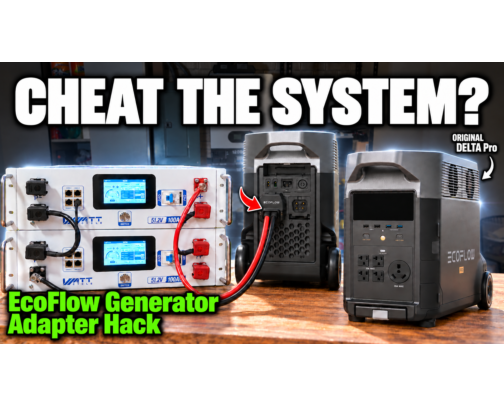 EcoFlow DELTA Pro Adapter Hack: Q&A Resources cover photo collage