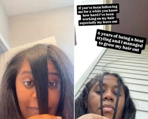 Girl that leave out is chewed let’s fix it! cover photo collage