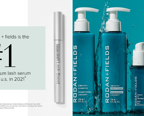 Hair, Skin, and Lash Favorites from Rodan + Fields I Actually Use cover photo collage