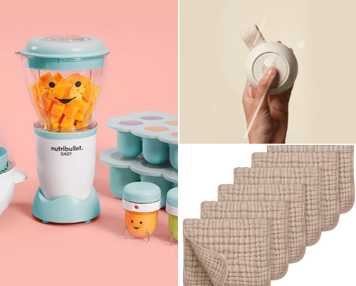 MUST HAVE BABY REGISTRY ITEMS! cover photo collage