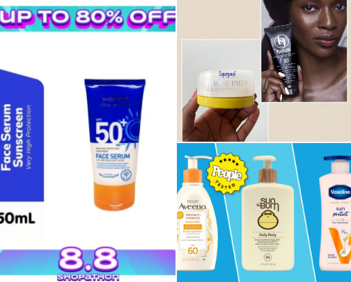 Body and Face Skin Care cover photo collage