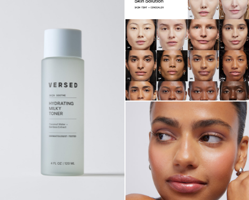 My makeup routine cover photo collage