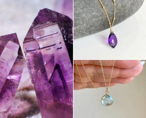 Healing Stone Jewelry That Support Calm, Growth, + Energy BalanceMy new list cover photo collage