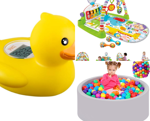 Baby Must Haves cover photo collage