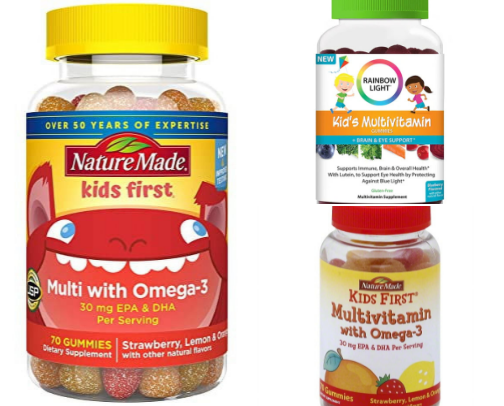 Best Kids Multivitamins for Healthy Growth & Picky Eaters ⭐ cover photo collage