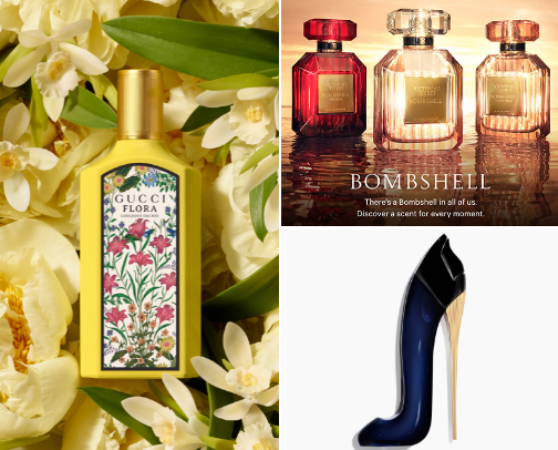 Perfumes I wear often cover photo collage