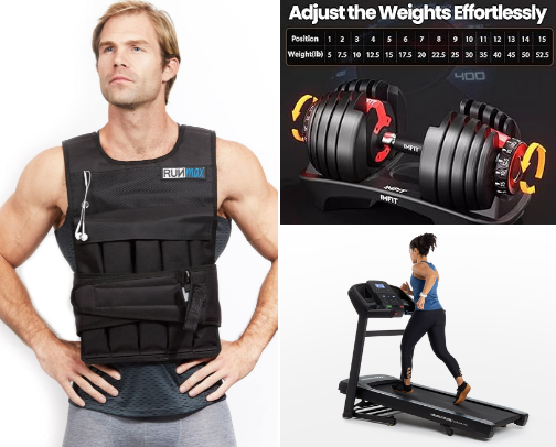 Home Workouts for Dads cover photo collage