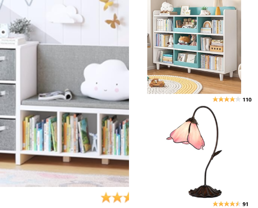 Girls bedroom inspo cover photo collage