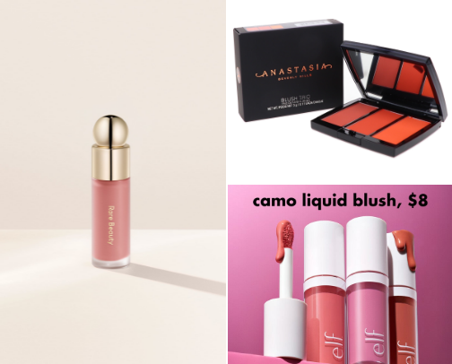 My Favourite Blushes cover photo collage