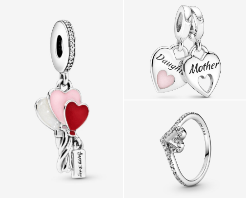 pandora jewelry cover photo collage